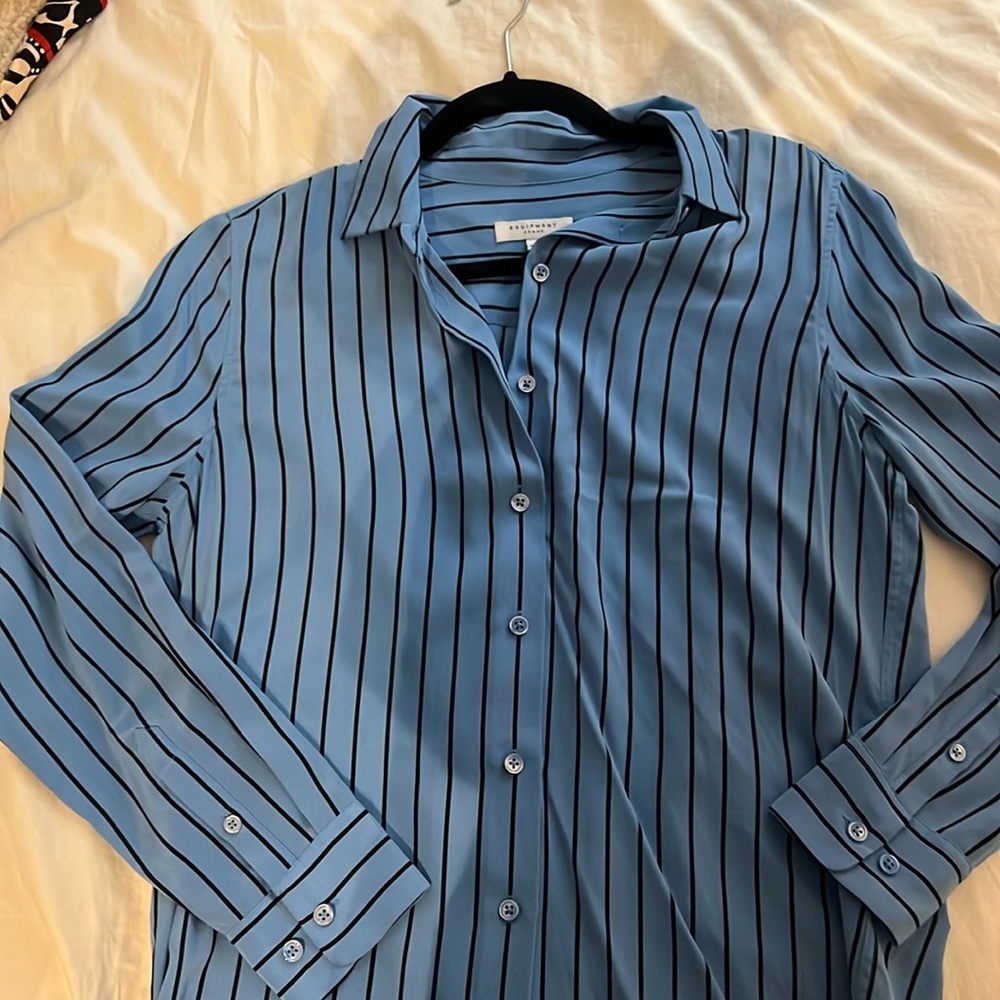 Equipment Signatur Silk Shirt